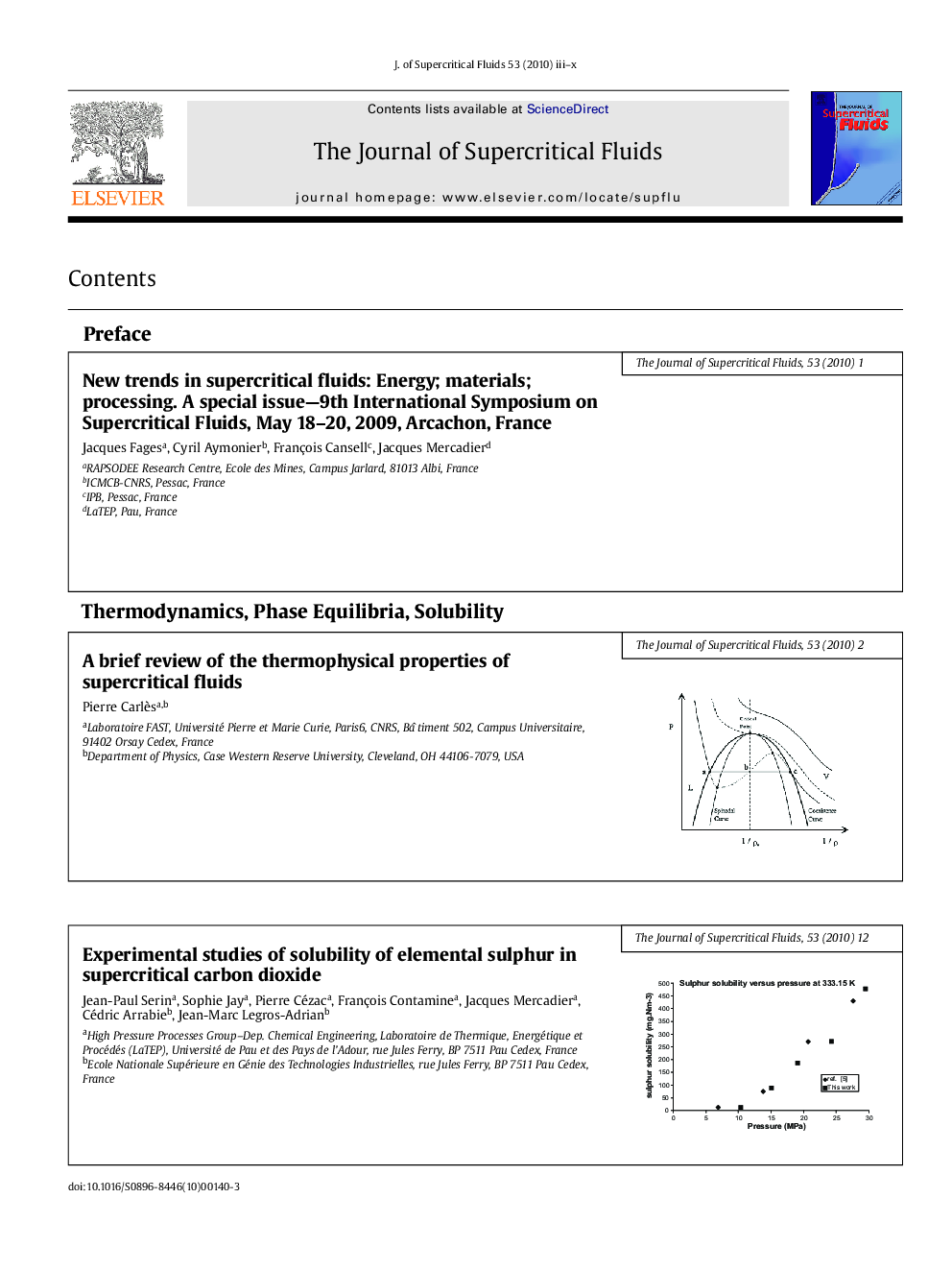 Contents Page/Graphical Abstract