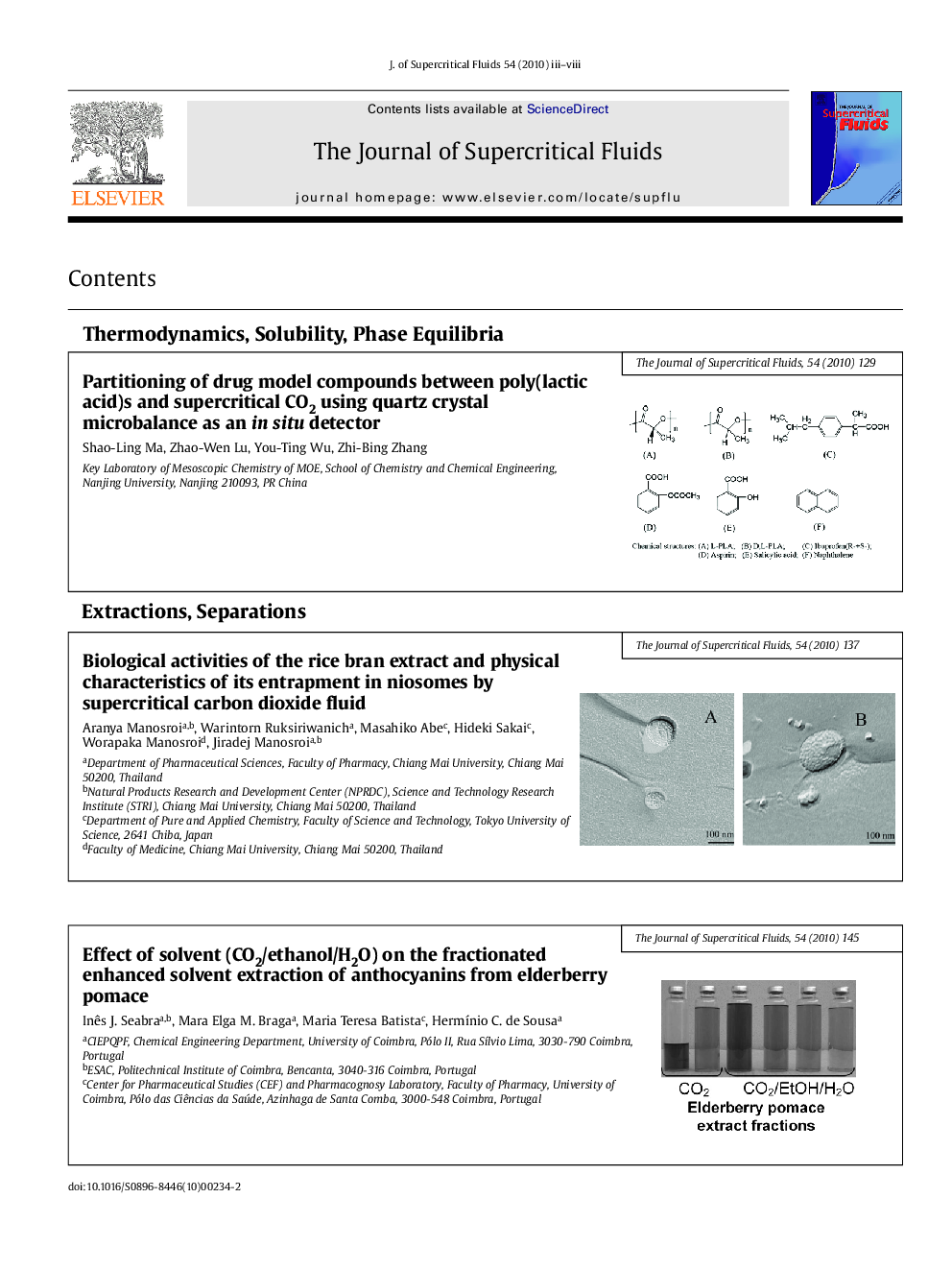 Contents Page/Graphical Abstract