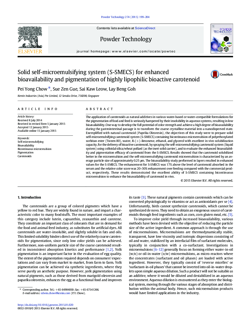 Solid self-microemulsifying system (S-SMECS) for enhanced bioavailability and pigmentation of highly lipophilic bioactive carotenoid