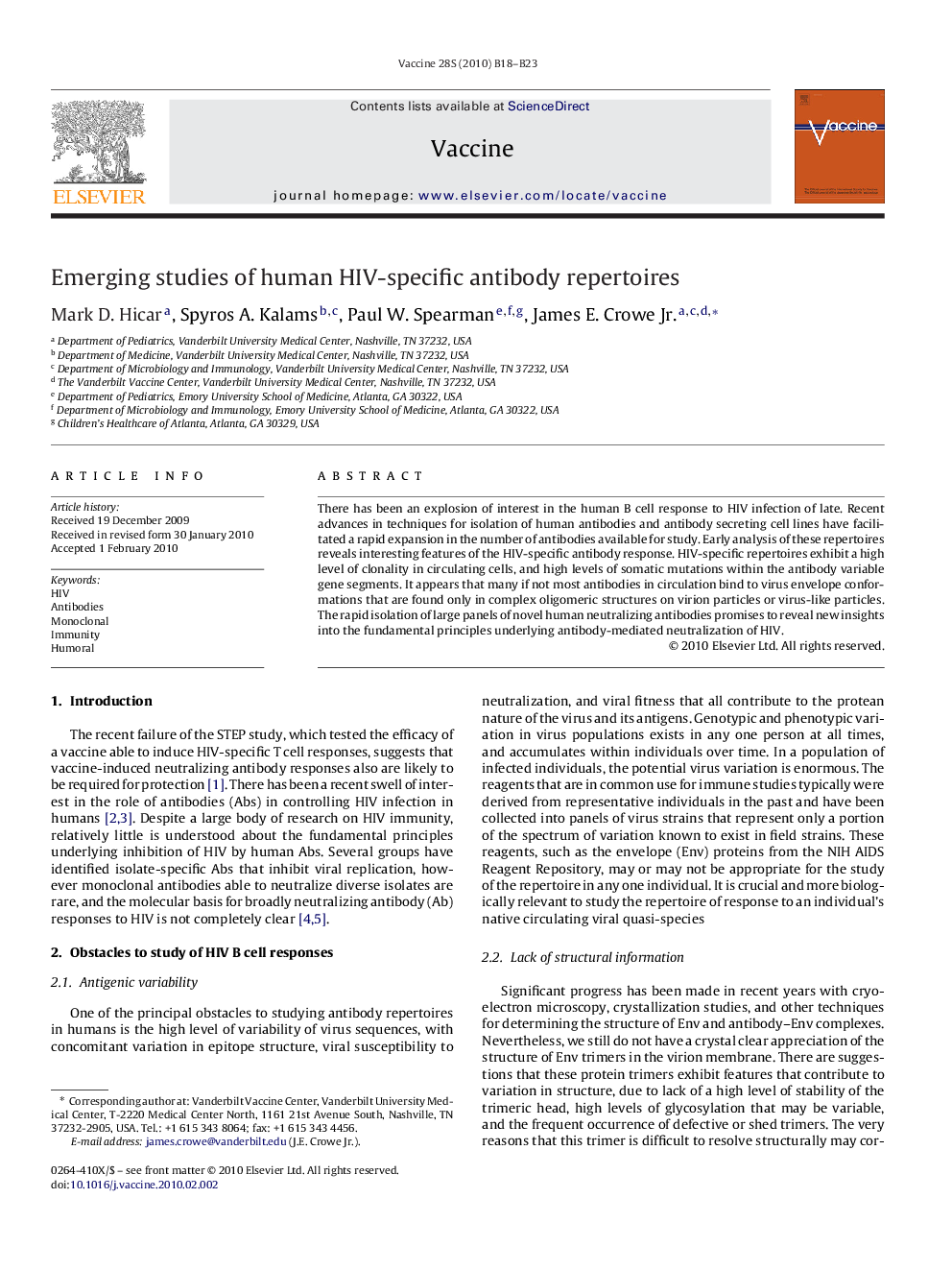 Emerging studies of human HIV-specific antibody repertoires