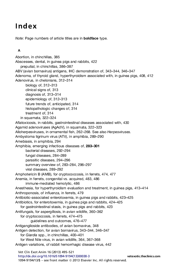 عکس صفحه اول مقاله: Index Index