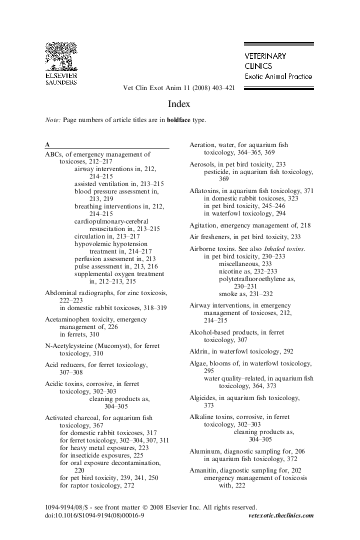 Index