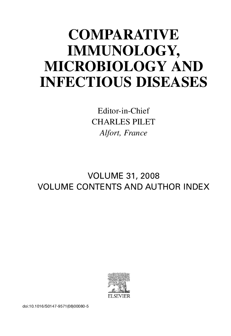 Volume Contents and Author Index, 2008