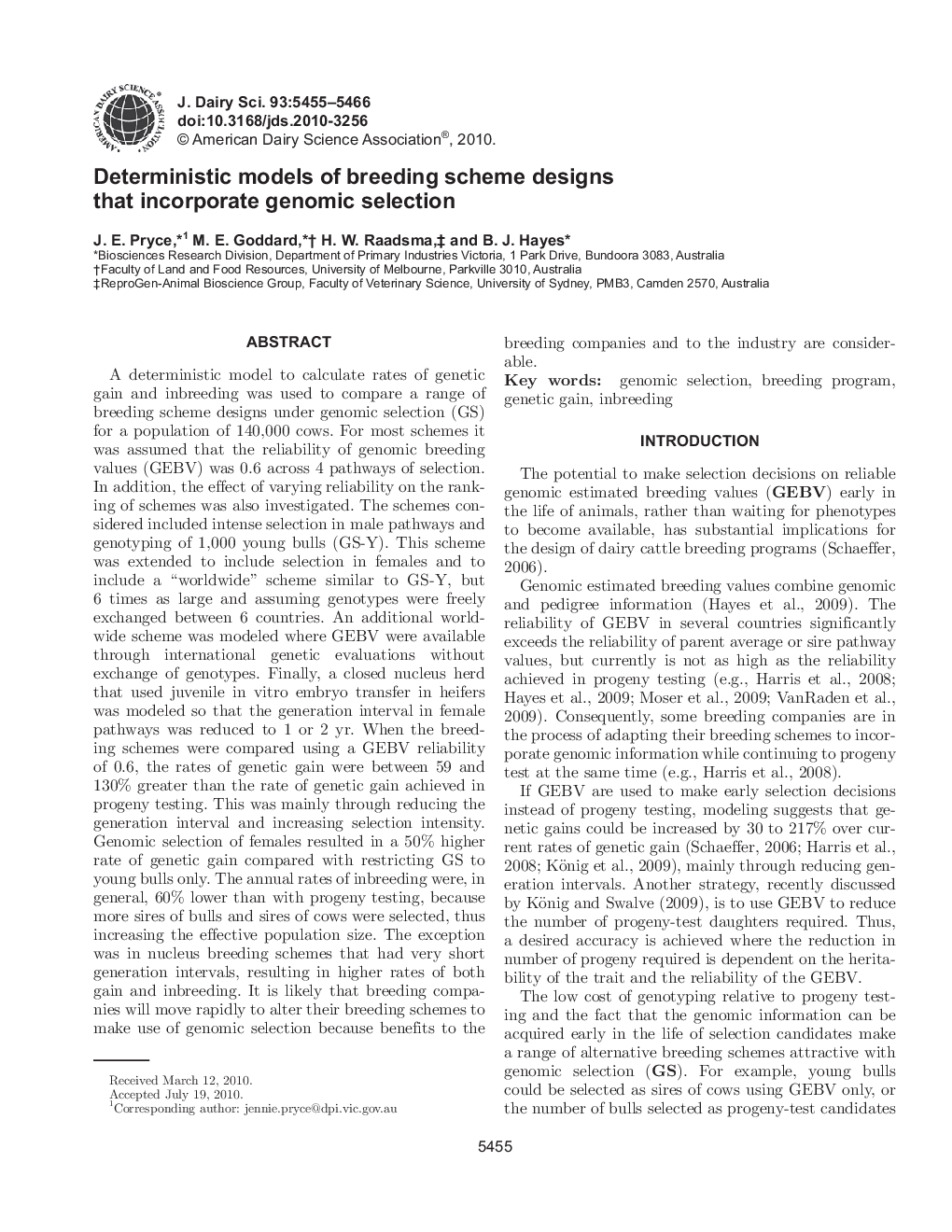 Deterministic models of breeding scheme designs that incorporate genomic selection