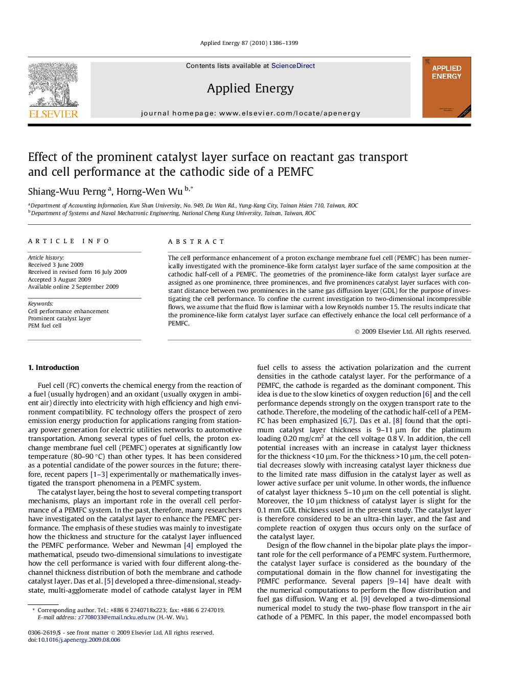 Effect of the prominent catalyst layer surface on reactant gas transport and cell performance at the cathodic side of a PEMFC