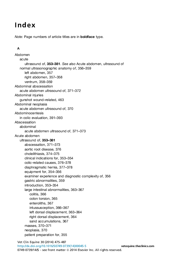 عکس صفحه اول مقاله: Index Index