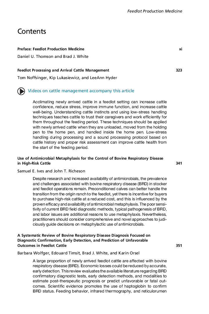 عکس صفحه اول مقاله: Contents Contents