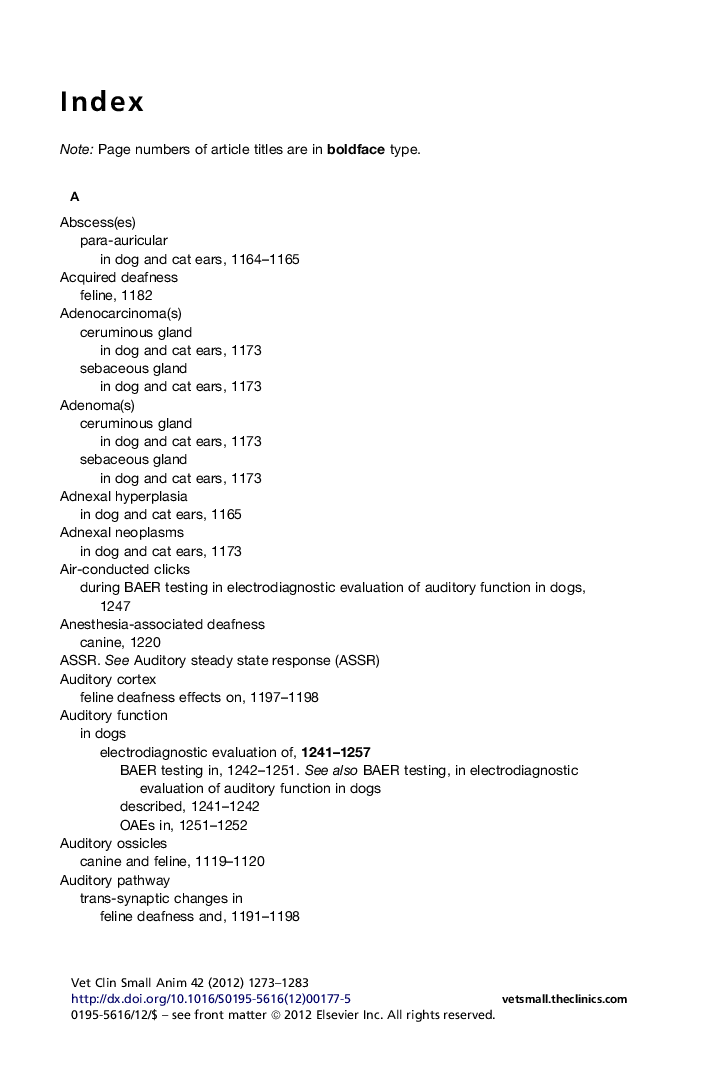 Index