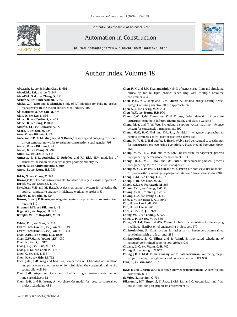 Author Index
