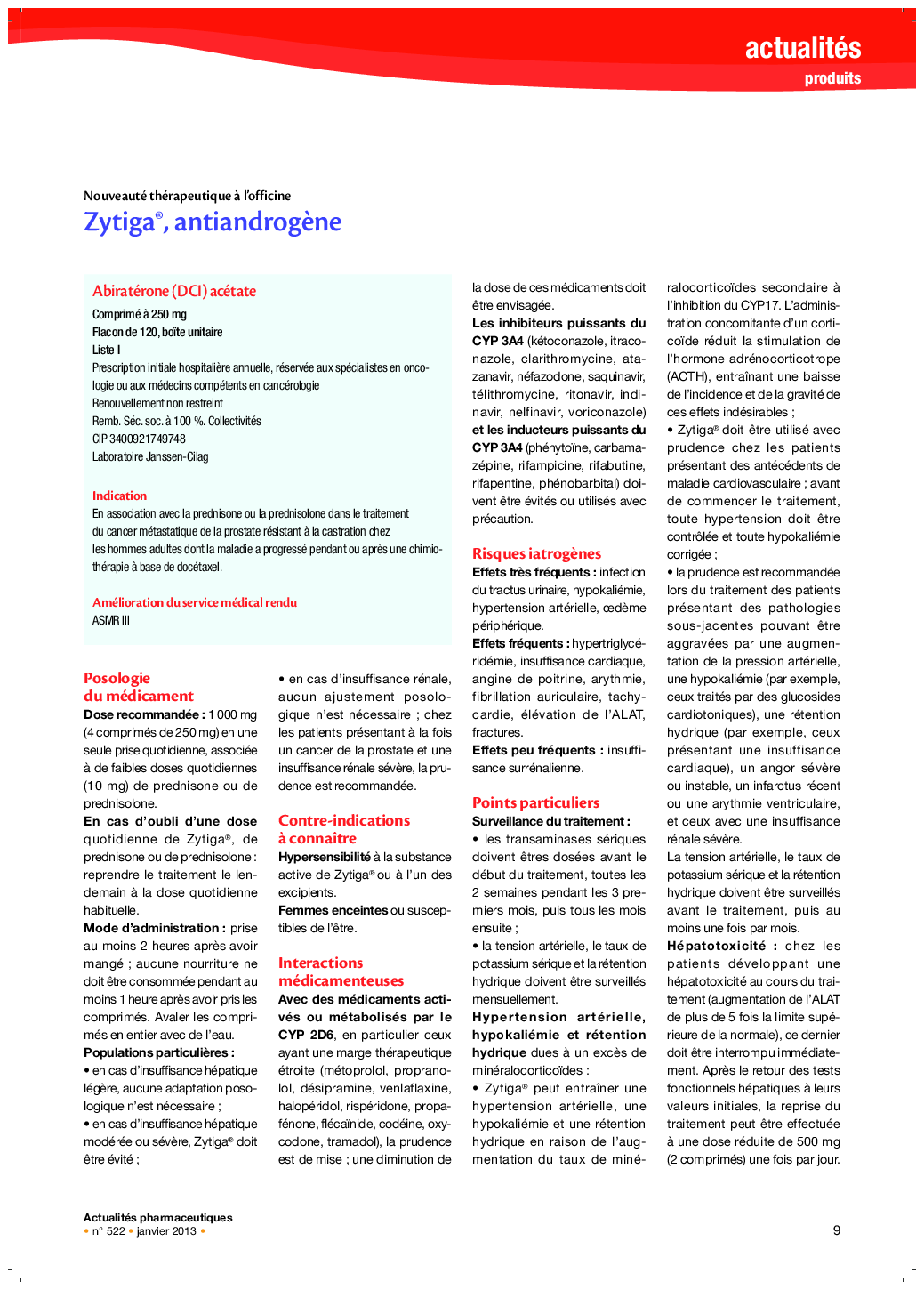 عکس صفحه اول مقاله: Actualités - produits Actualités - produits