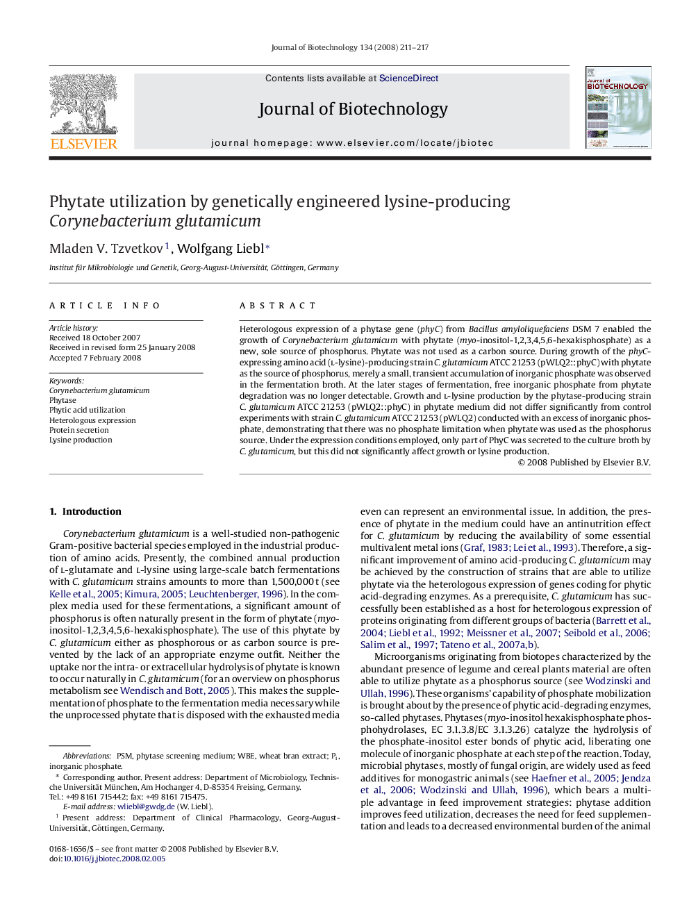 Phytate utilization by genetically engineered lysine-producing Corynebacterium glutamicum