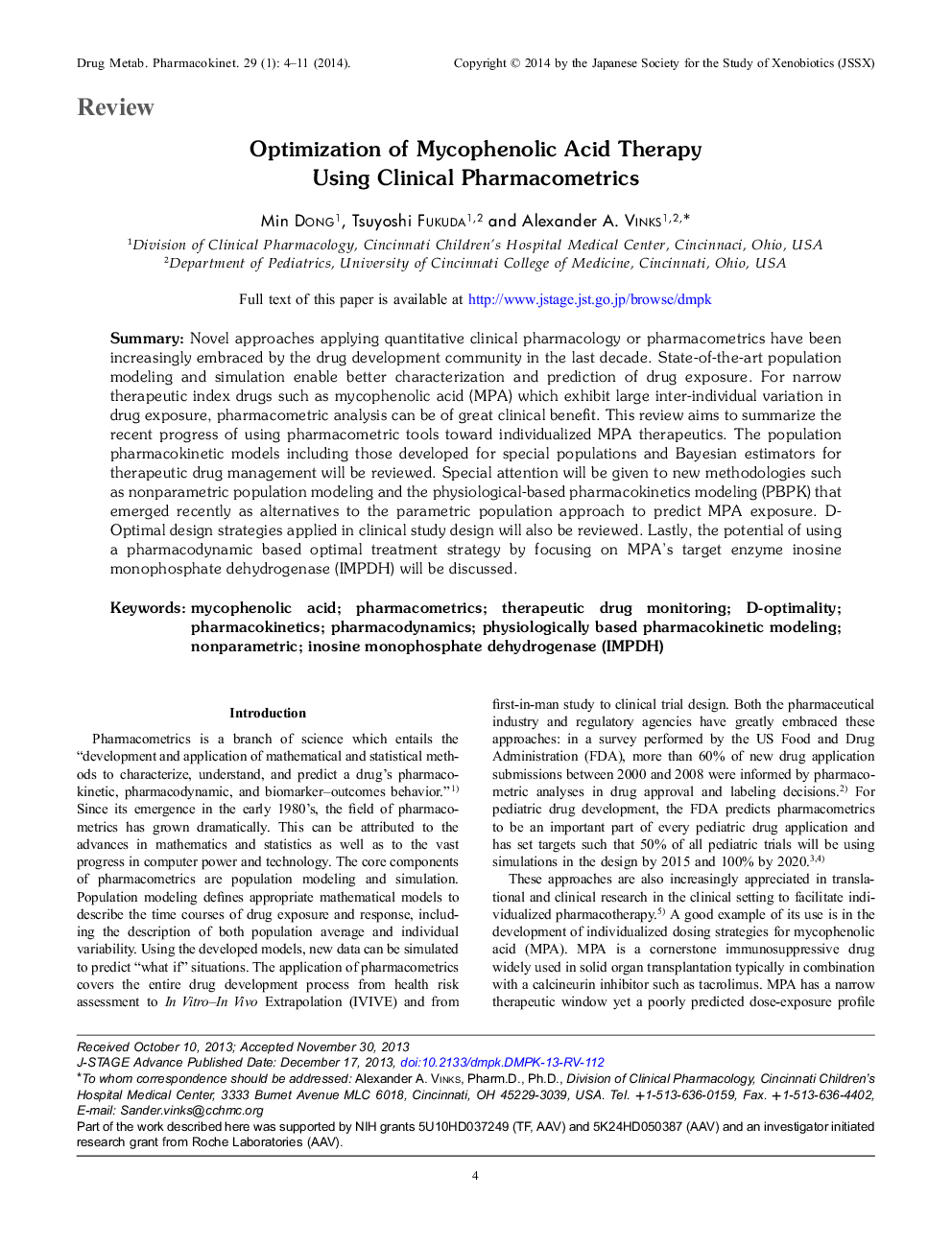 بهینه سازی درمان با اسید مایکوفنیک با استفاده از فارماکومتری بالینی 