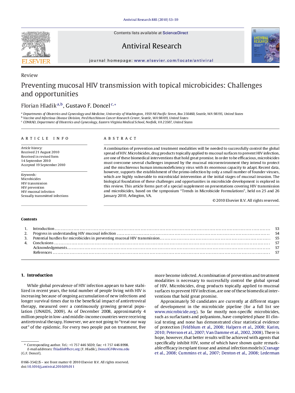 Preventing mucosal HIV transmission with topical microbicides: Challenges and opportunities