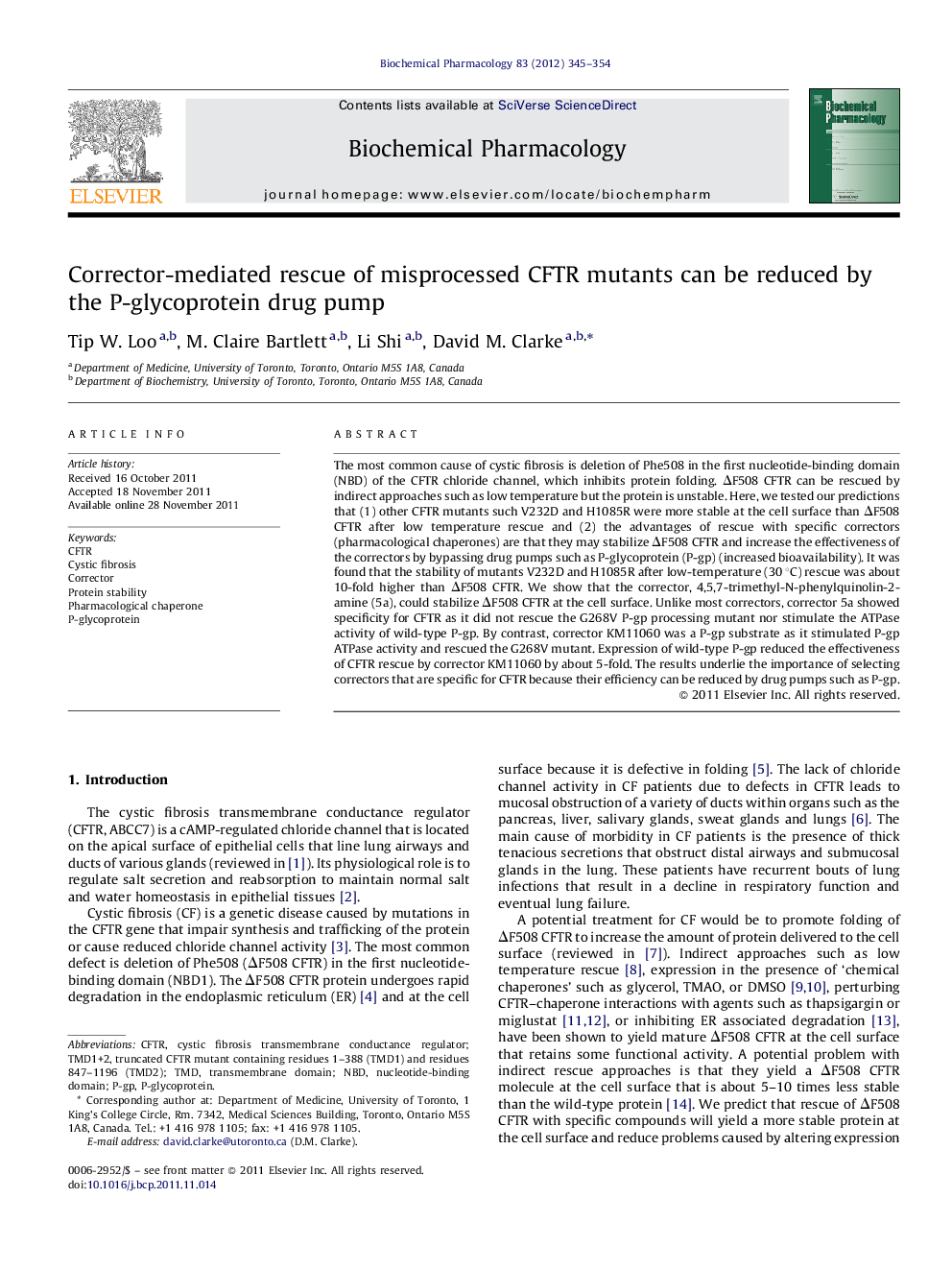 Corrector-mediated rescue of misprocessed CFTR mutants can be reduced by the P-glycoprotein drug pump