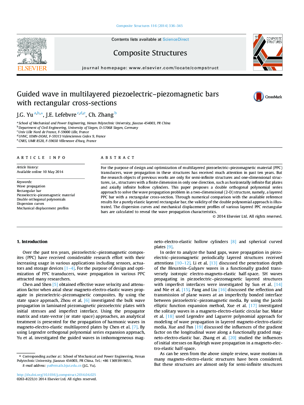 Guided wave in multilayered piezoelectric–piezomagnetic bars with rectangular cross-sections