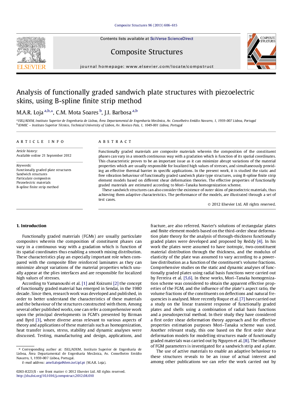 Analysis of functionally graded sandwich plate structures with piezoelectric skins, using B-spline finite strip method