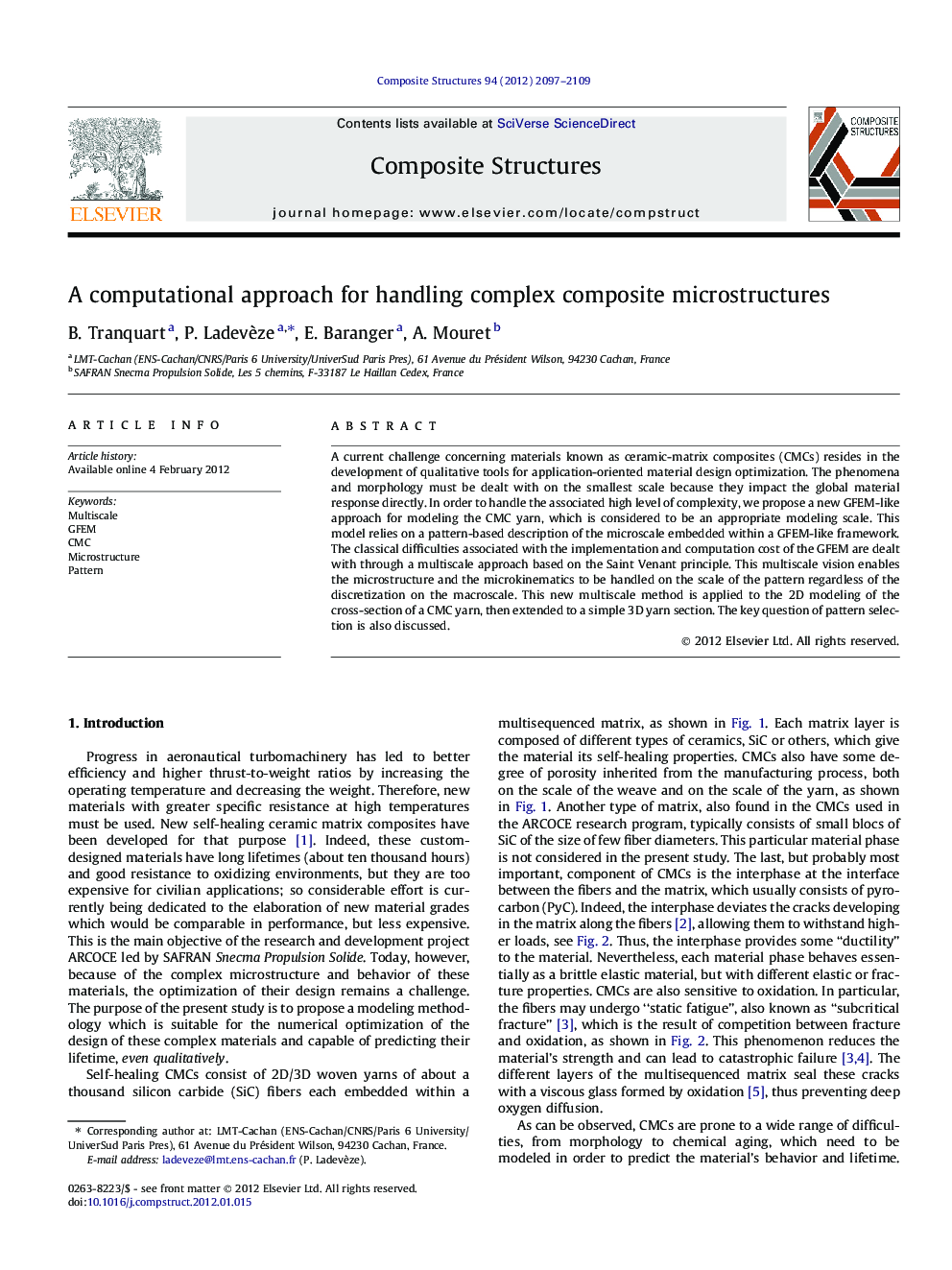 A computational approach for handling complex composite microstructures