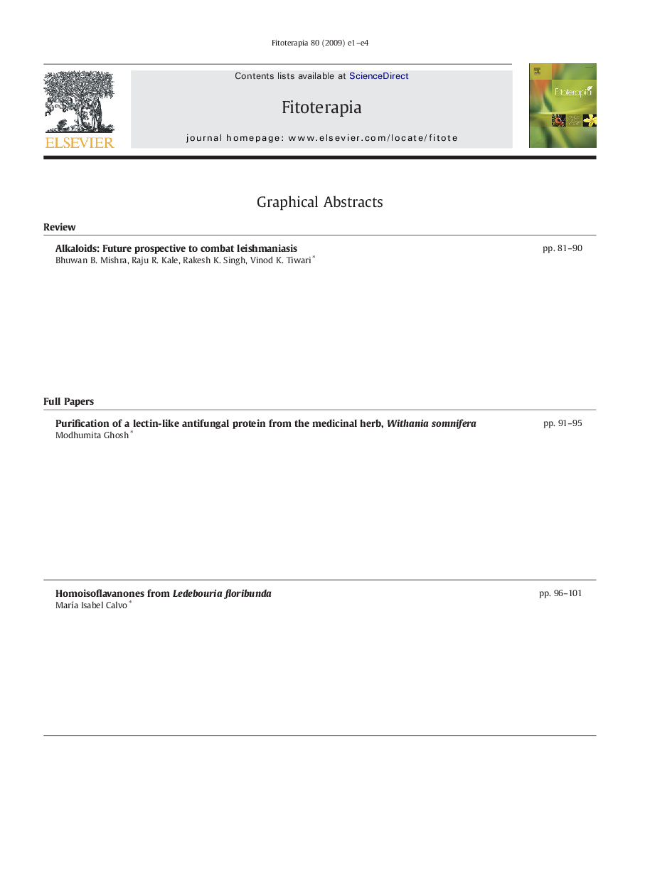 Graphical Abstracts