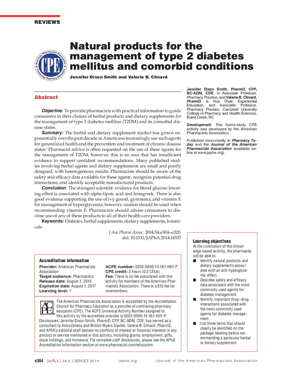 Natural products for the management of type 2 diabetes mellitus and comorbid conditions