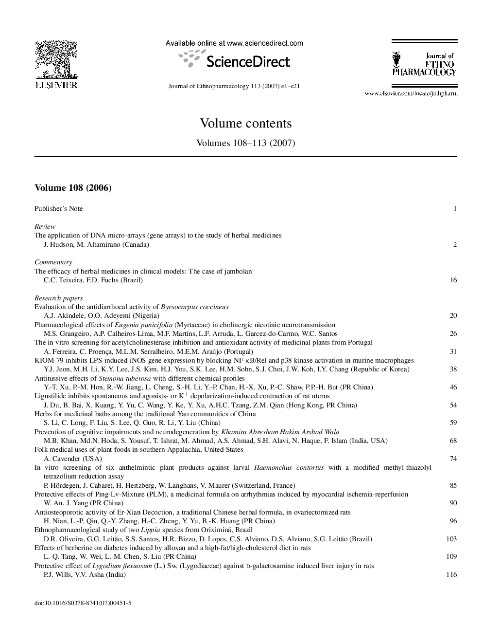 Contents