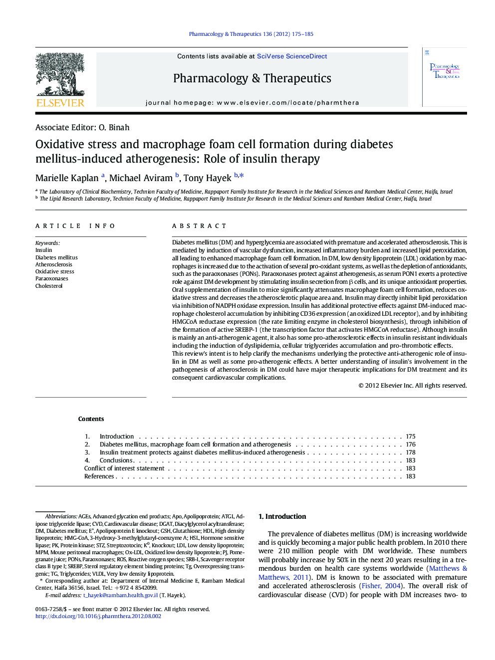 Oxidative stress and macrophage foam cell formation during diabetes mellitus‐induced atherogenesis: Role of insulin therapy