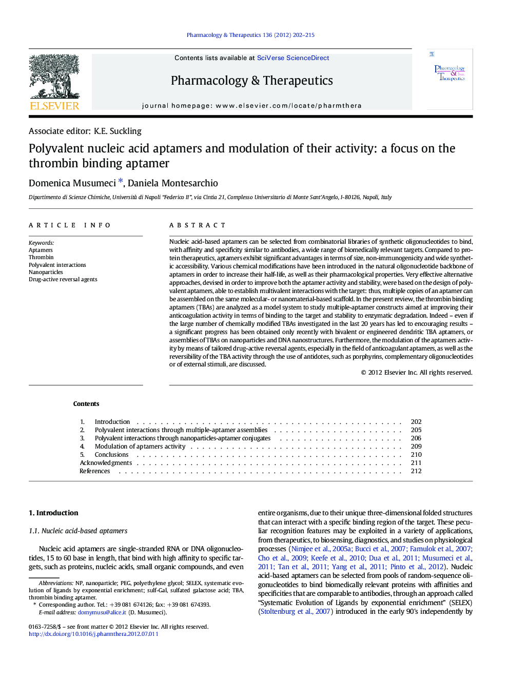 Polyvalent nucleic acid aptamers and modulation of their activity: a focus on the thrombin binding aptamer