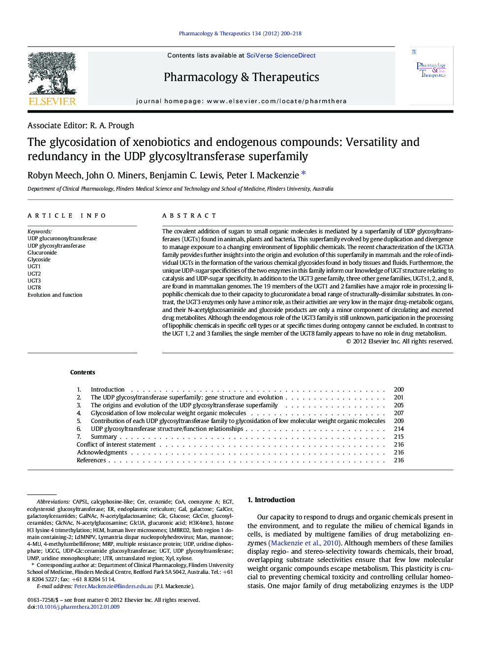 The glycosidation of xenobiotics and endogenous compounds: Versatility and redundancy in the UDP glycosyltransferase superfamily