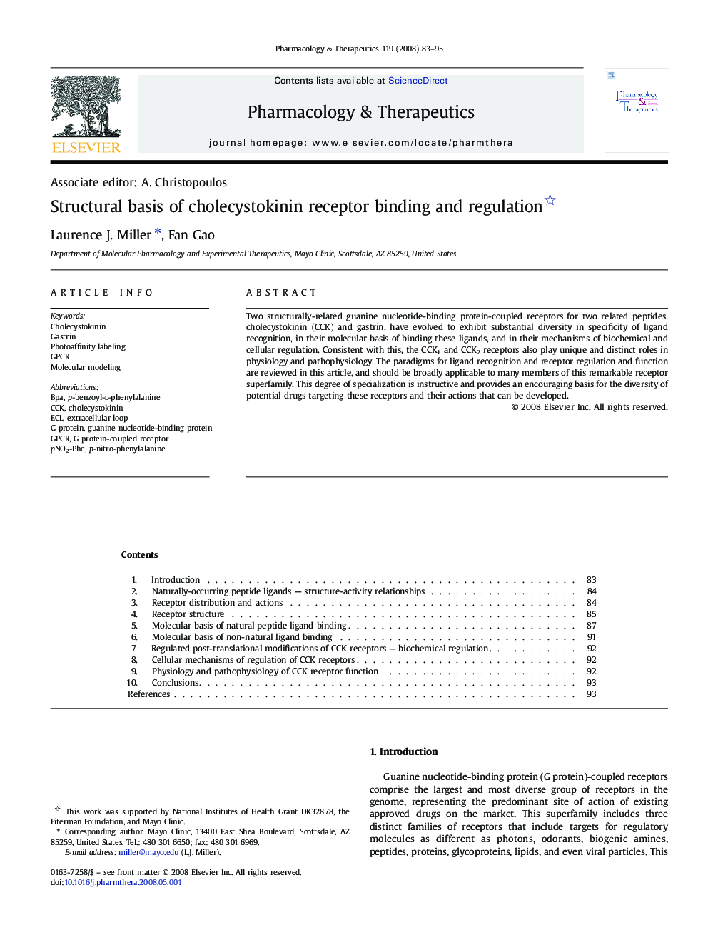 Structural basis of cholecystokinin receptor binding and regulation 