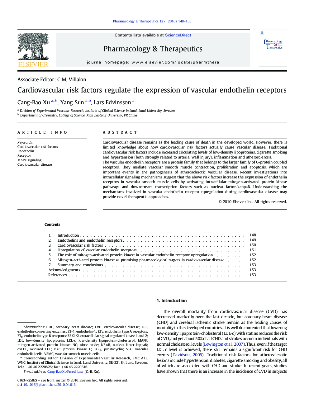 Cardiovascular risk factors regulate the expression of vascular endothelin receptors