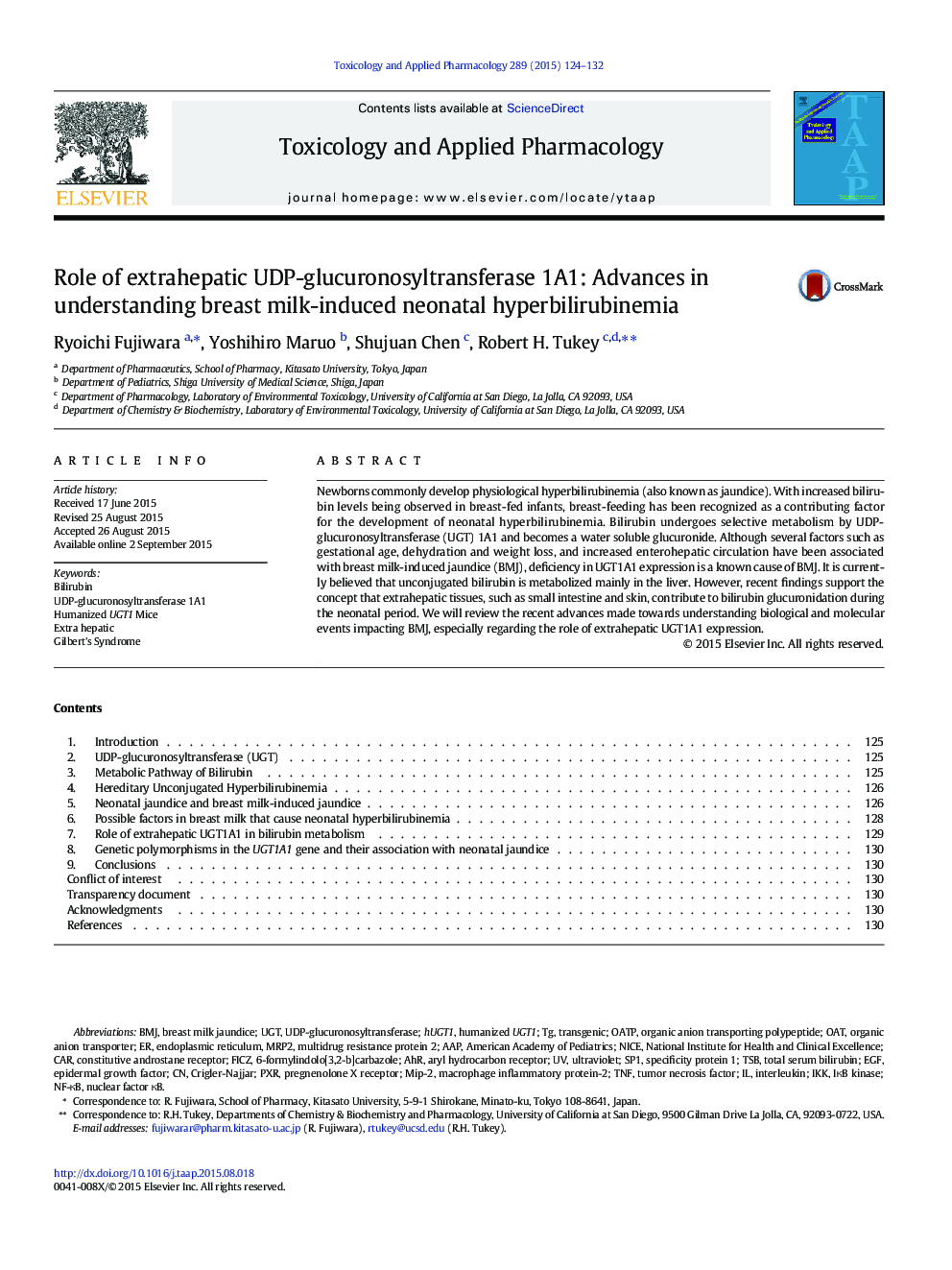 Role of extrahepatic UDP-glucuronosyltransferase 1A1: Advances in understanding breast milk-induced neonatal hyperbilirubinemia