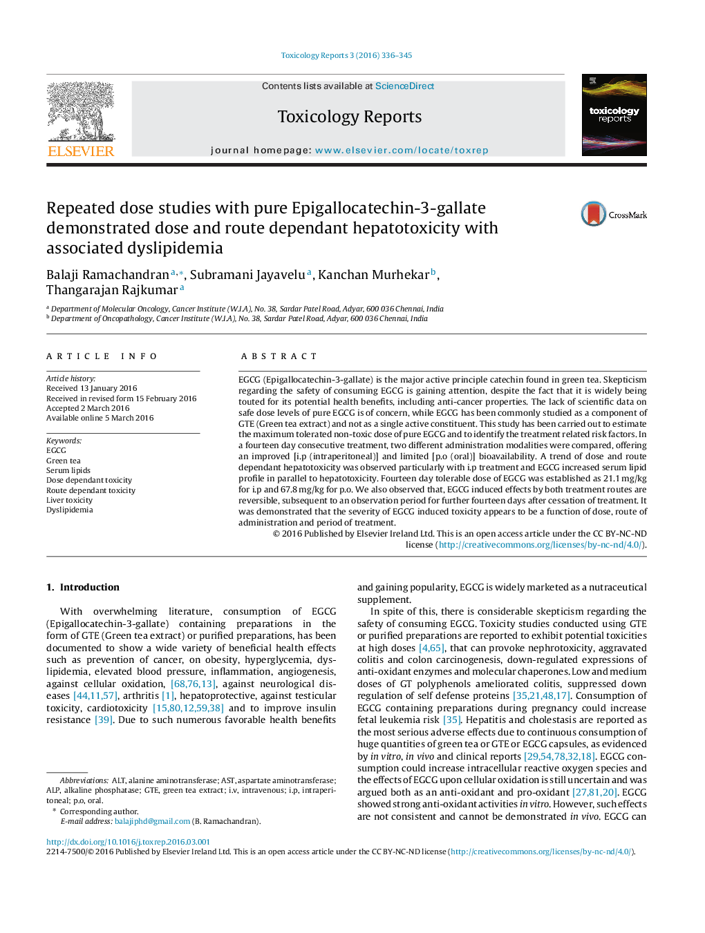 Repeated dose studies with pure Epigallocatechin-3-gallate demonstrated dose and route dependant hepatotoxicity with associated dyslipidemia