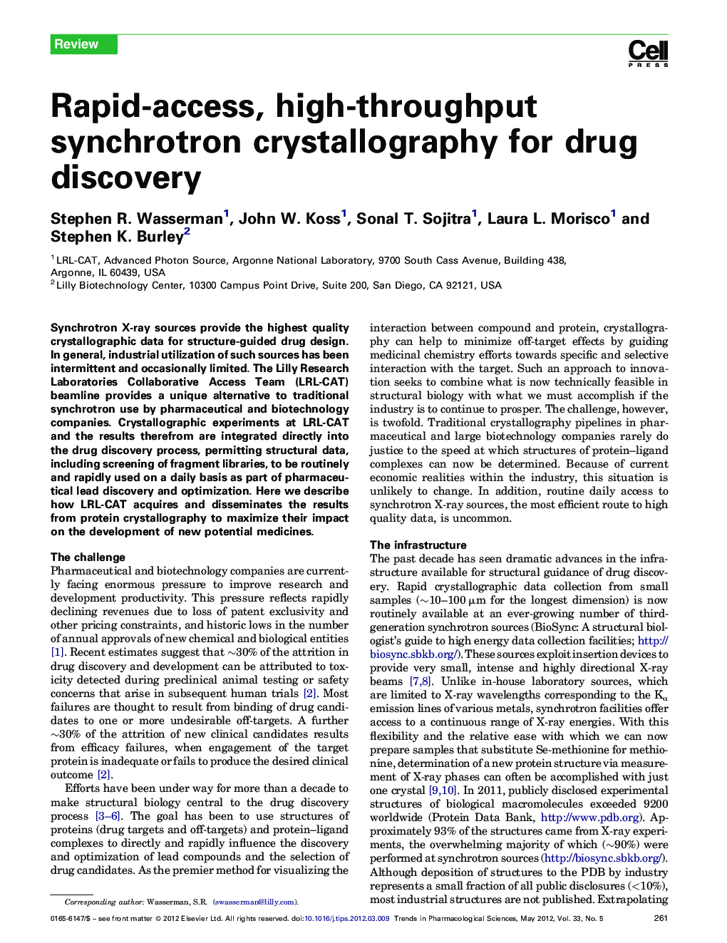 Rapid-access, high-throughput synchrotron crystallography for drug discovery