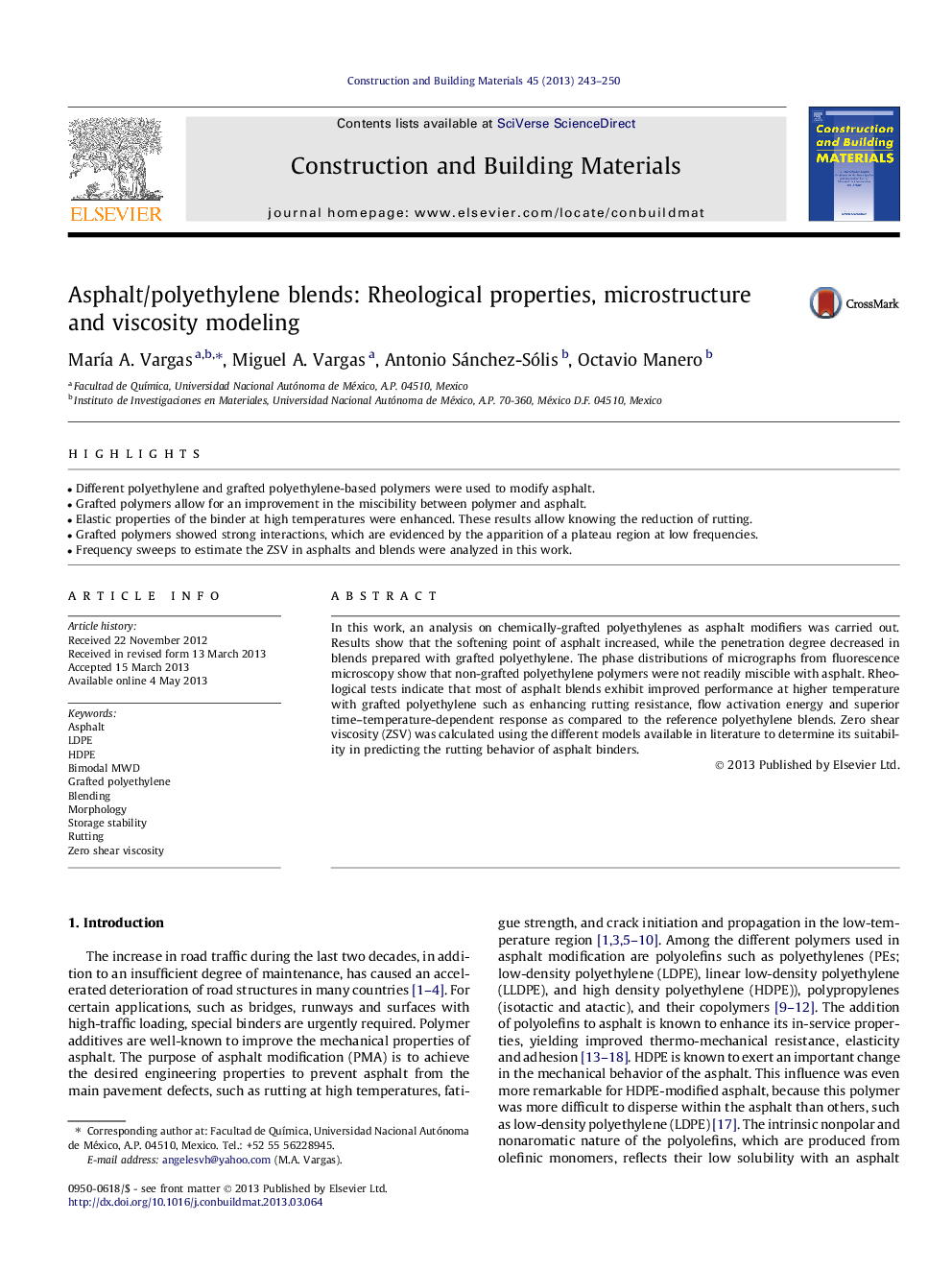 Asphalt/polyethylene blends: Rheological properties, microstructure and viscosity modeling