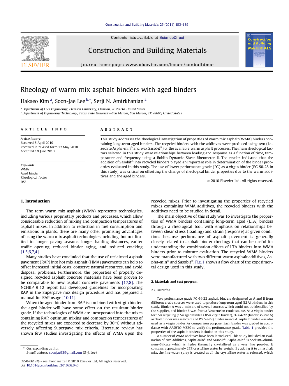 Rheology of warm mix asphalt binders with aged binders