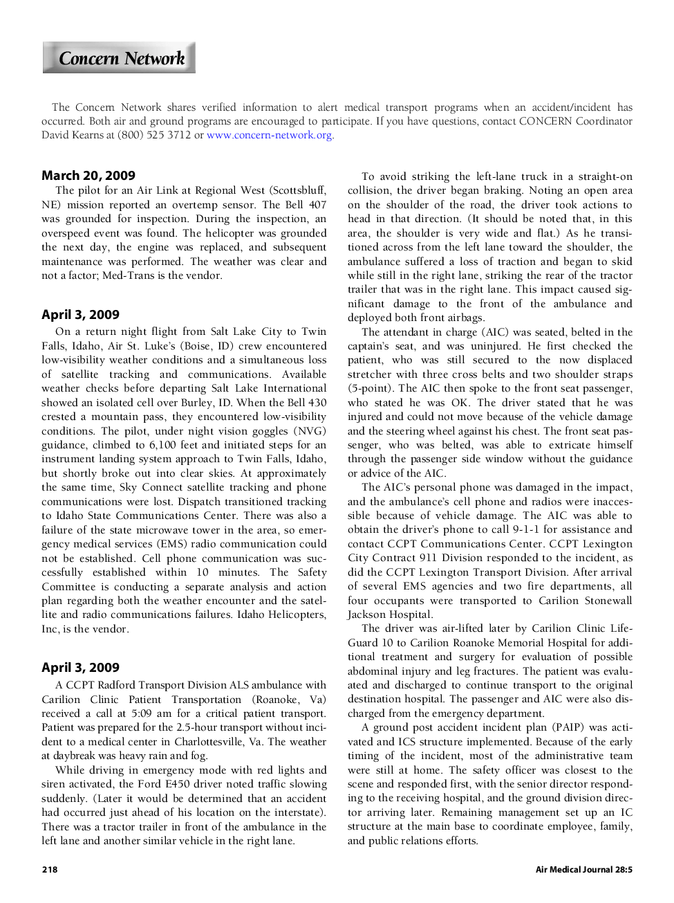 Concern Network