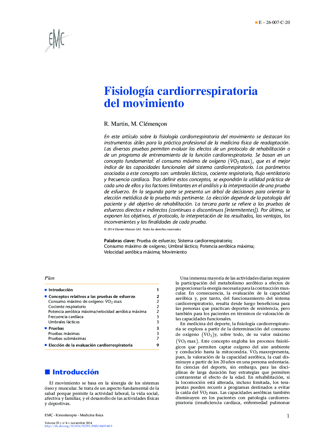 FisiologÃ­a cardiorrespiratoria del movimiento