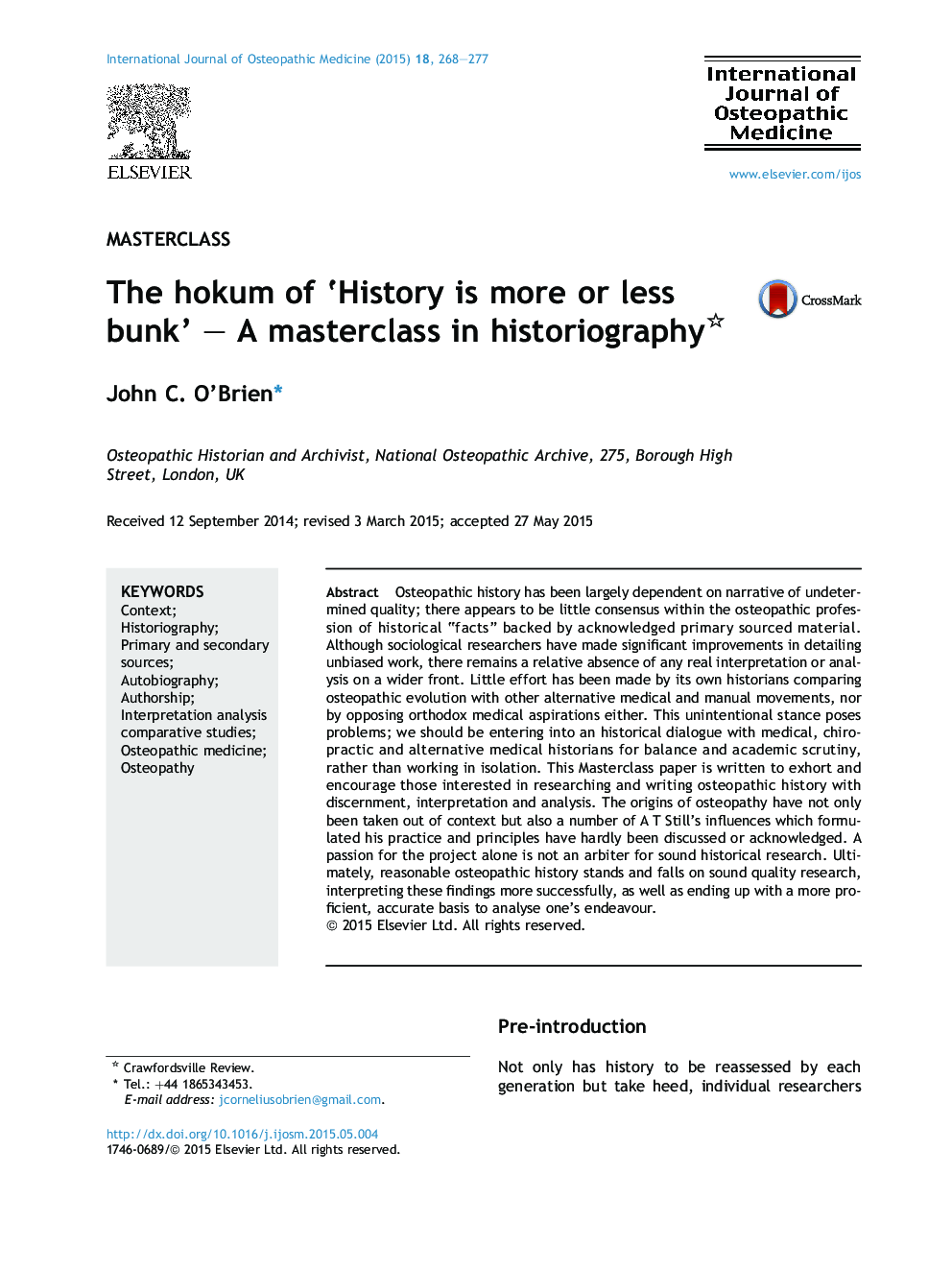 The hokum of ‘History is more or less bunk’ – A masterclass in historiography 