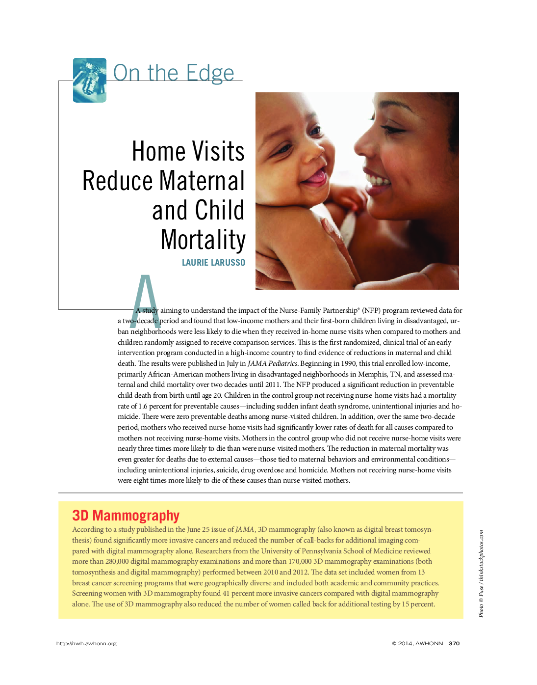 Home Visits Reduce Maternal and Child Mortality