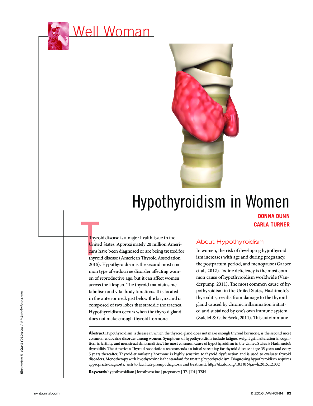 Hypothyroidism in Women 
