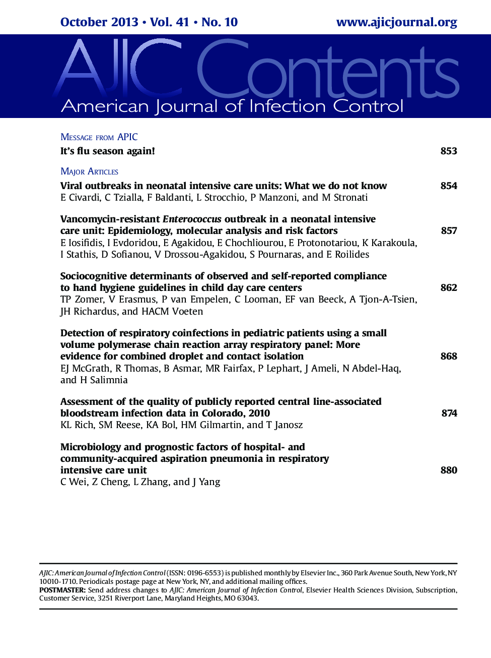 Table of Contents