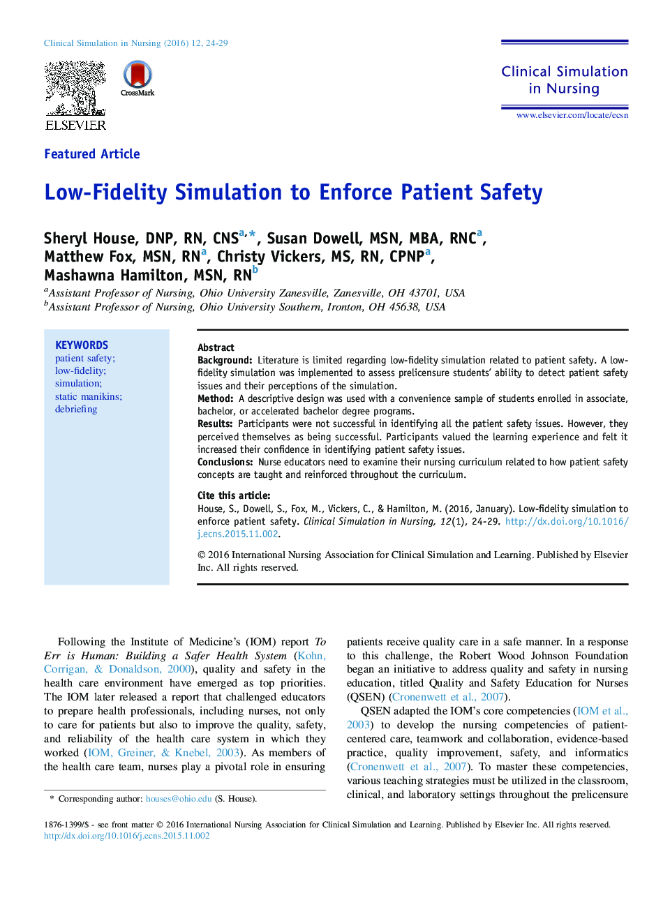Low-Fidelity Simulation to Enforce Patient Safety