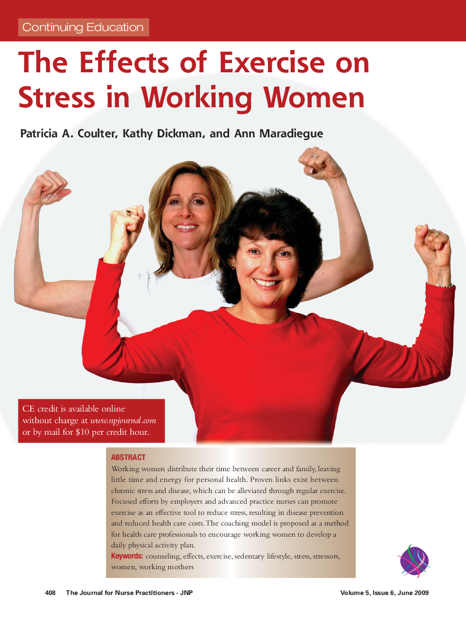 The Effects of Exercise on Stress in Working Women 