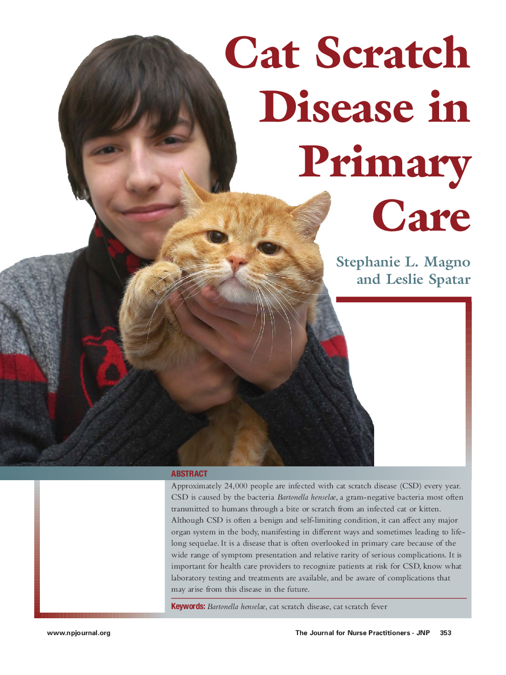 Cat Scratch Disease in Primary Care