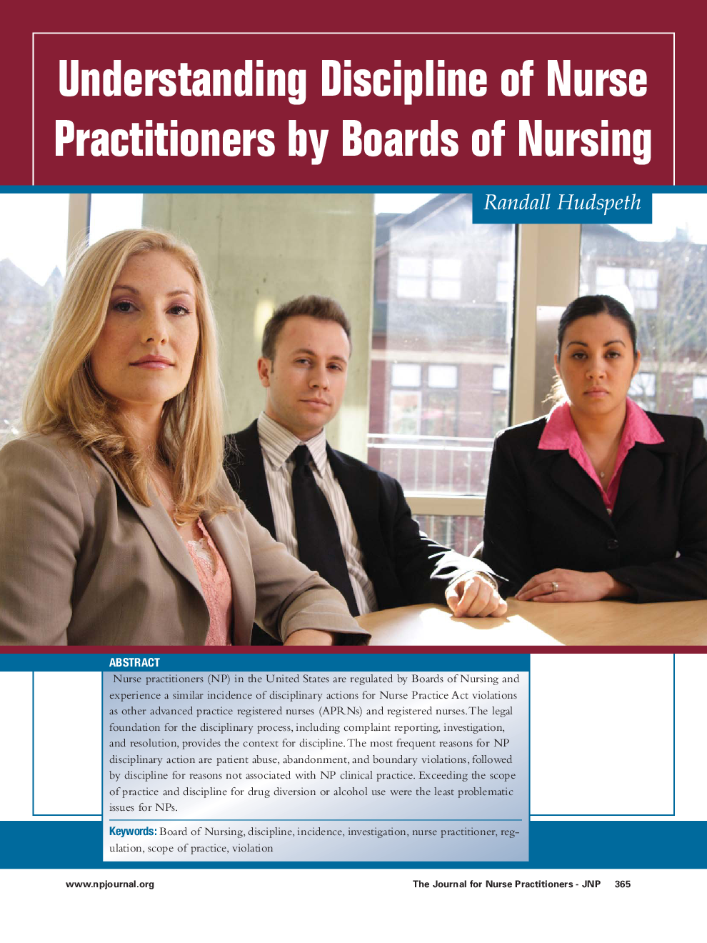 Understanding Discipline of Nurse Practitioners by Boards of Nursing 