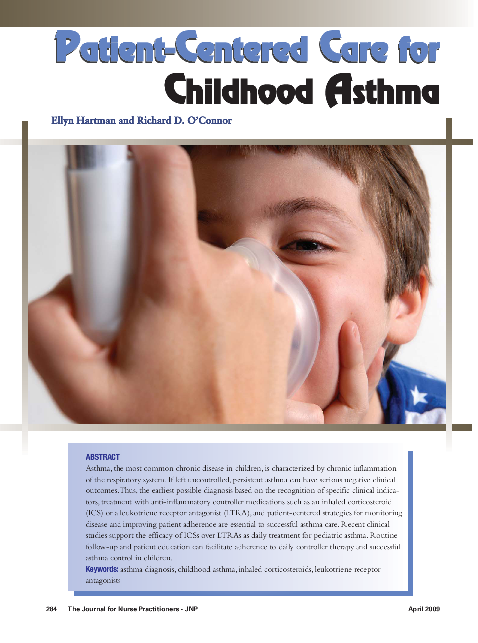 Patient-Centered Care for Childhood Asthma 