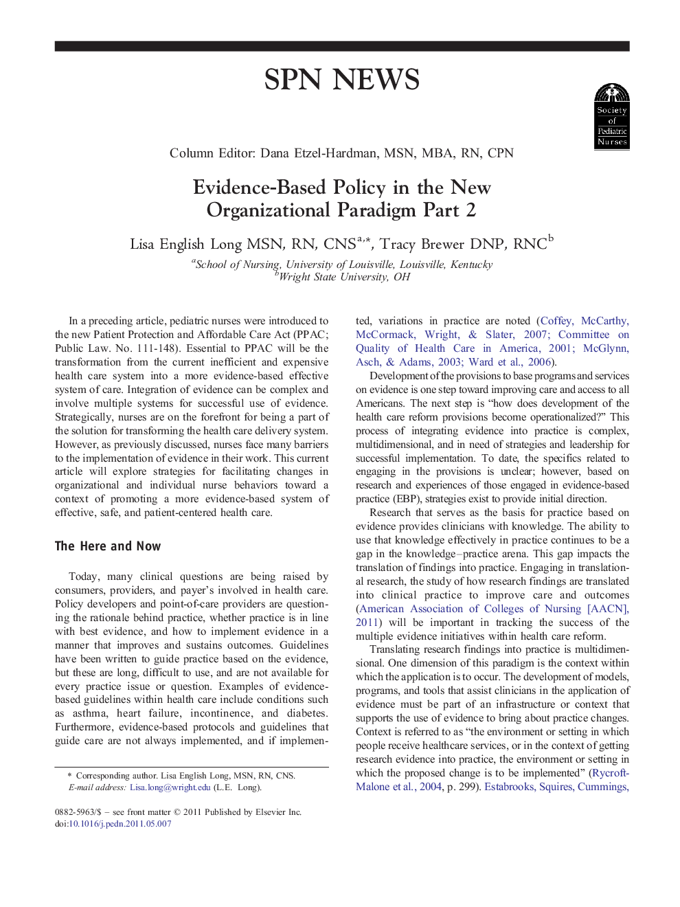 Evidence-Based Policy in the New Organizational Paradigm Part 2