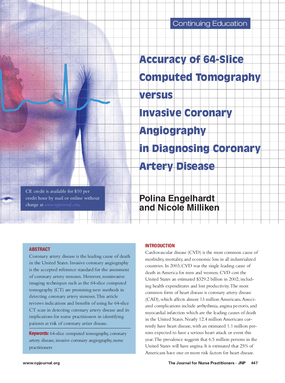 Accuracy of 64-Slice Computed Tomography versus Invasive Coronary Angiography in Diagnosing Coronary Artery Disease 