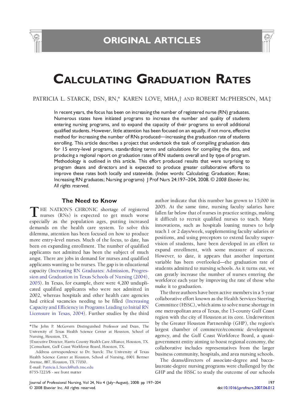 Calculating Graduation Rates