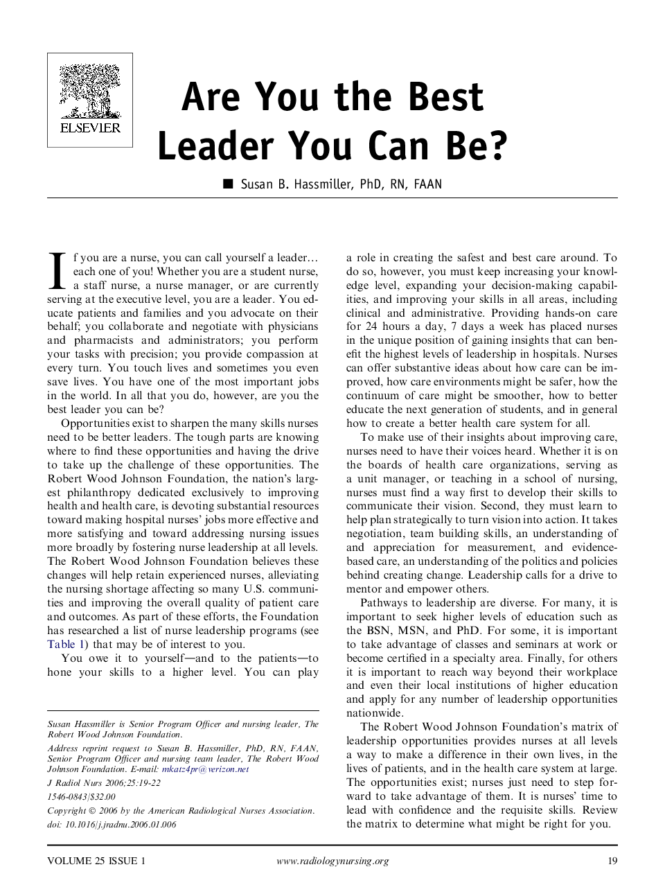 Are You the Best Leader You Can Be?