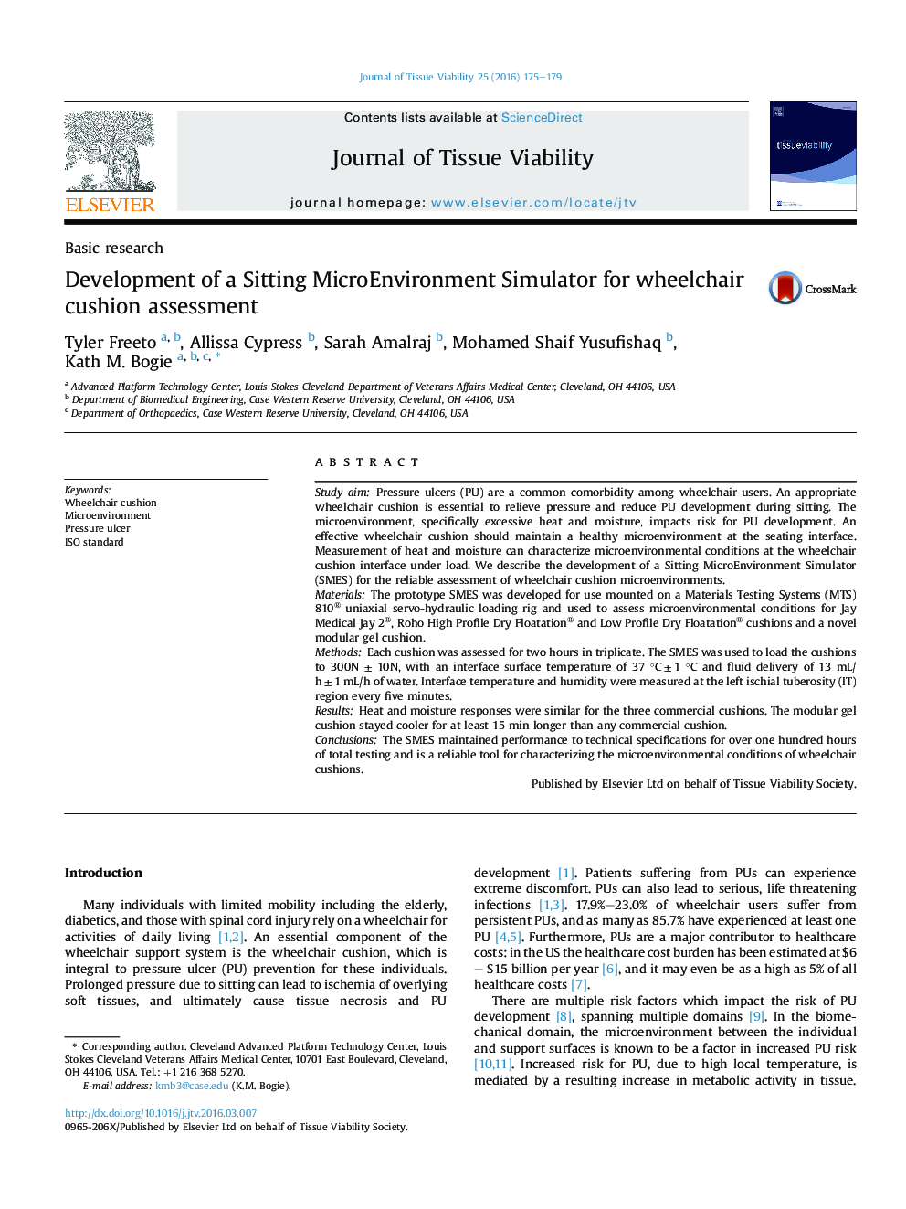 Development of a Sitting MicroEnvironment Simulator for wheelchair cushion assessment